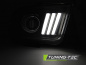 Preview: LED Tagfahrlicht Design Scheinwerfer für Ford Mustang IV 04-09 chrom